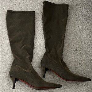 Donald J. Pliner Olive Heeled Boots
